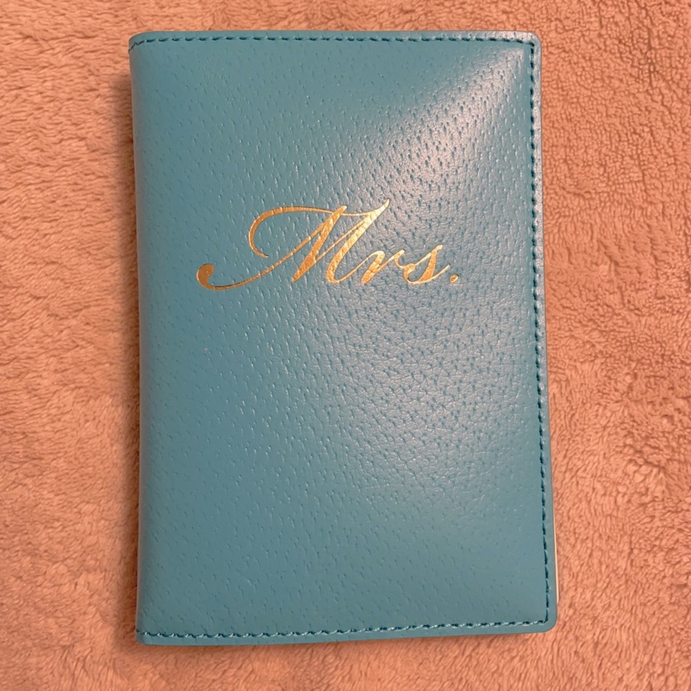 NWT Kate Spade Wedding Belles Passport Holder
